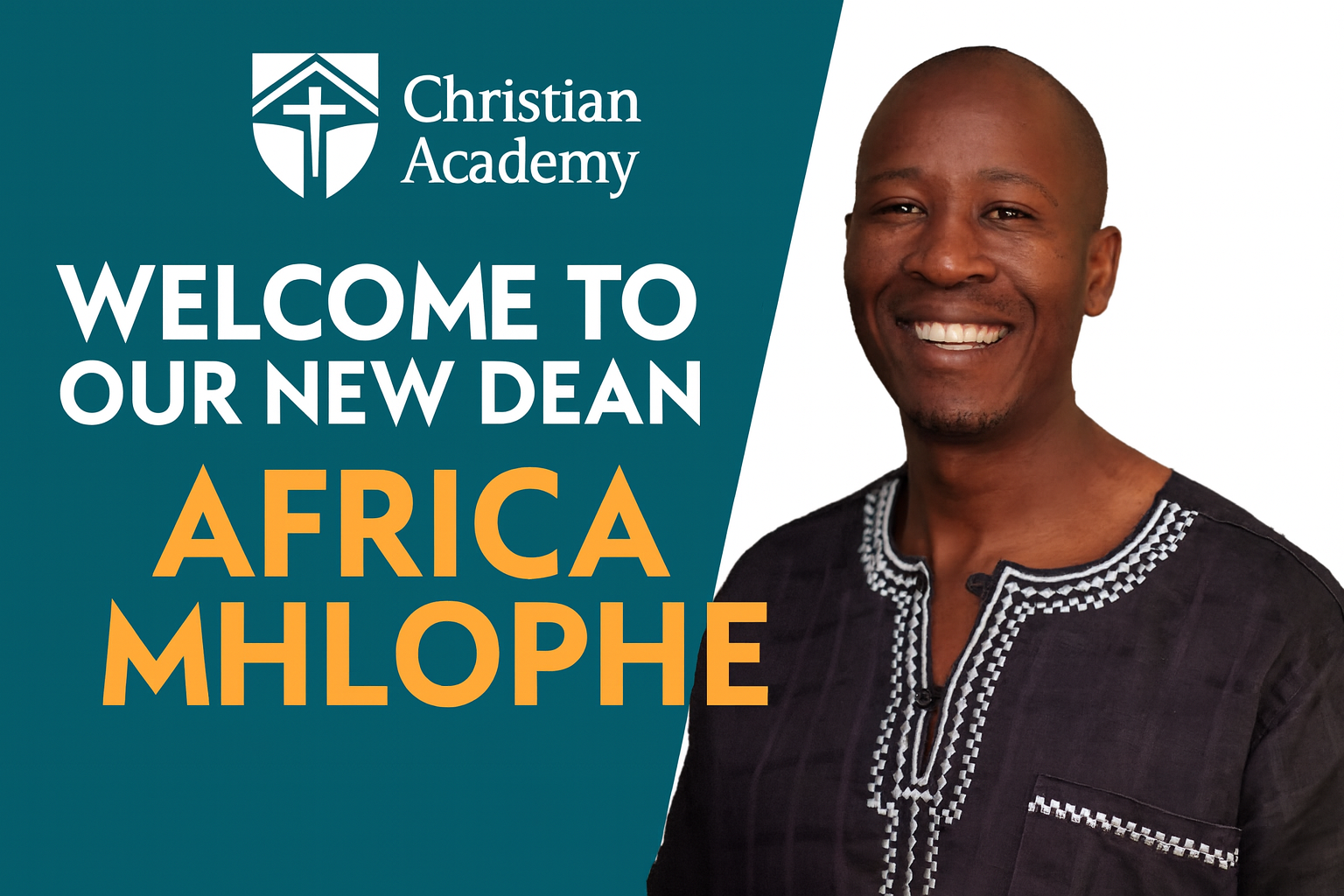 NEW DEAN 2026 AFRICA MHLOPHE